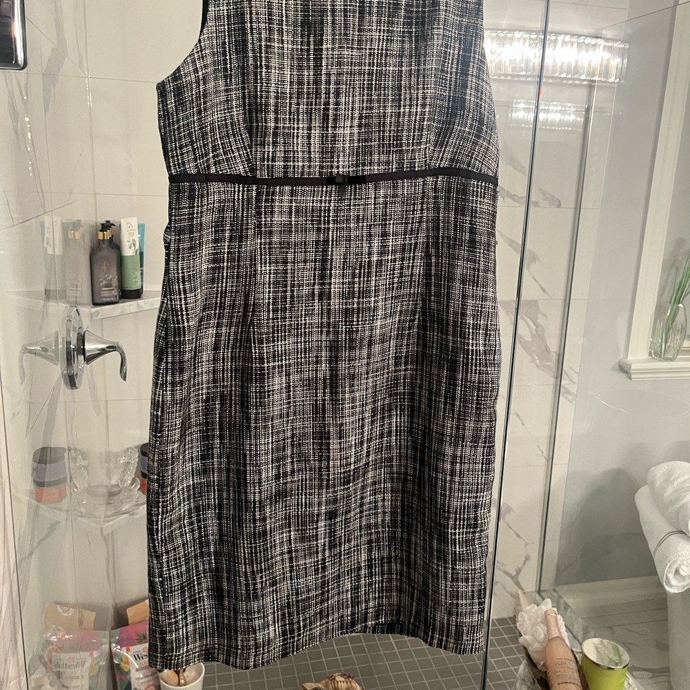 Tessuti two-piece business suit, dress and jacket matching size 10 - Picture 5 of 15